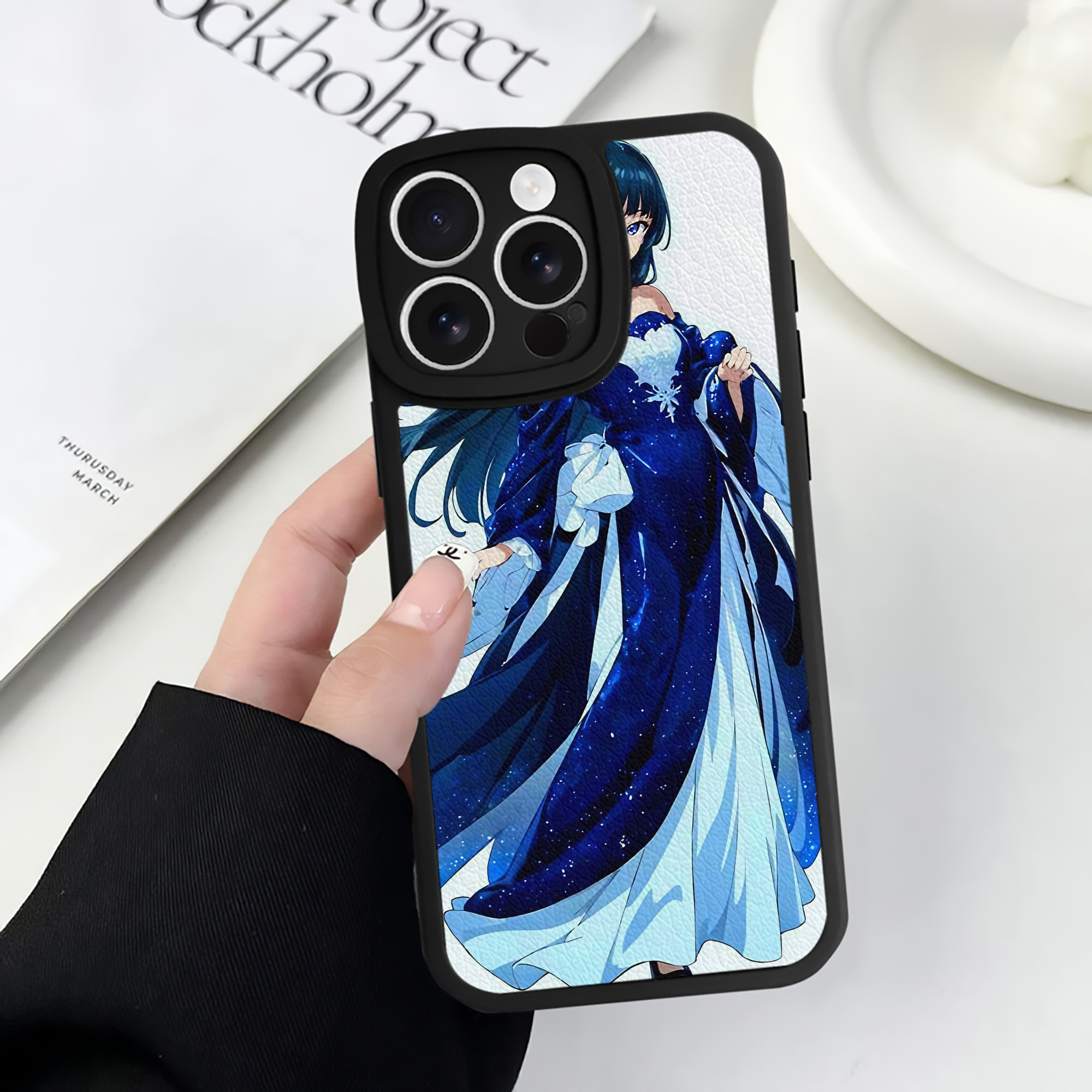 薬屋のひとりごと The Apothecary Diaries 【iPhone 16シリーズ対応】シリコンスマホケース（レザー調） 材質：シリコン